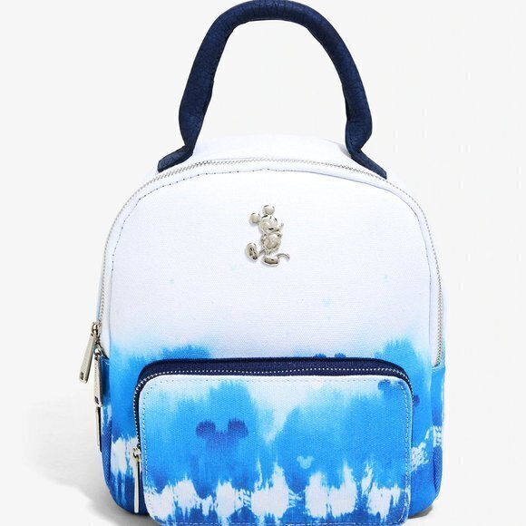 Loungefly‎ Disney Mickey Mouse Canvas mini backpack - Picture 1 of 4